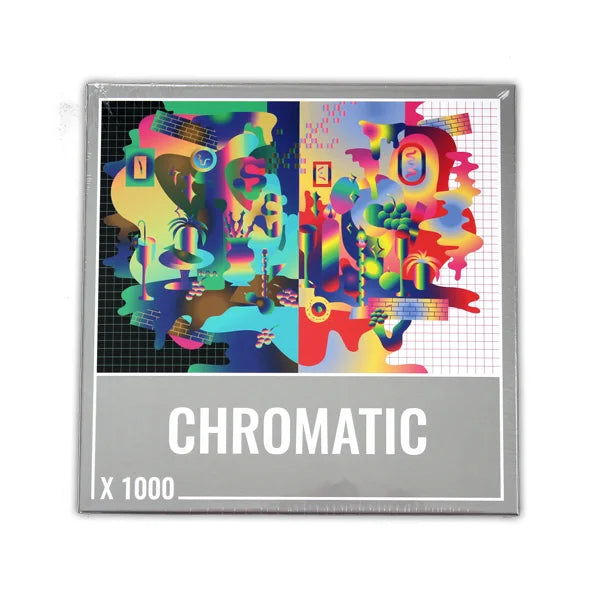 Chromatic - 1000 Piece Jigsaw Puzzle by Cloudberries - Puzazzled
