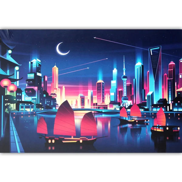 Skyline - 1000 Piece Jigsaw Puzzle by Cloudberries - Puzazzled