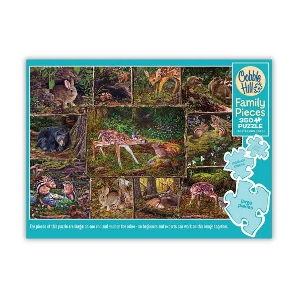 Into the Woods 350 Piece Puzzle By Cobble Hill Puzzles