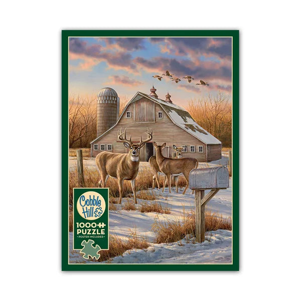 Rural Route 1000 Piece Jigsaw Puzzle By Cobble Hill - Puzazzled