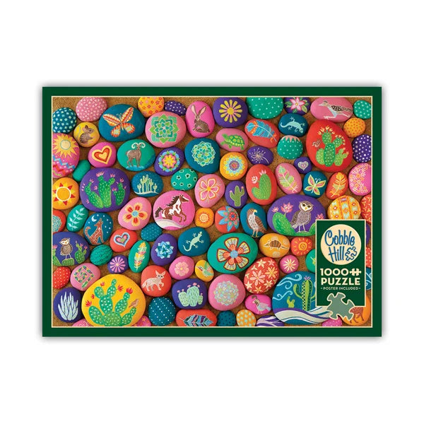 Southwest Stones 1000 Piece Jigsaw Puzzle By Cobble Hill - Puzazzled