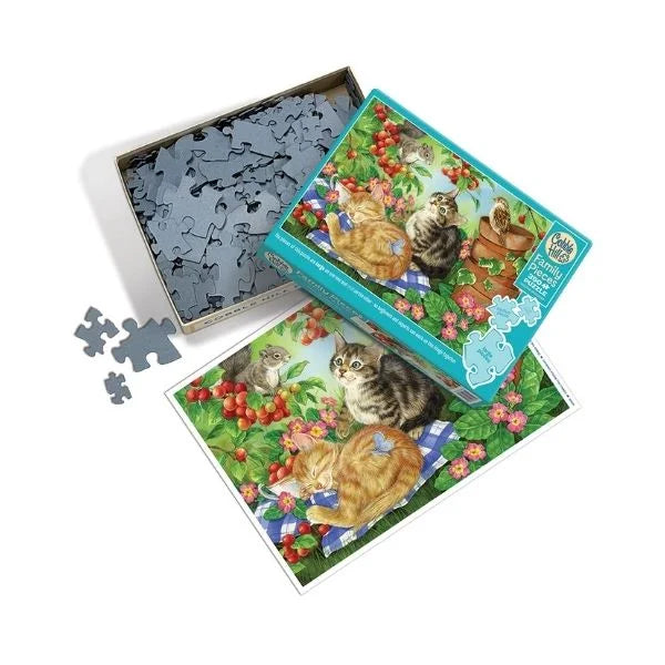 Under the Cherry Tree 350 Piece Puzzle By Cobble Hill Puzzles