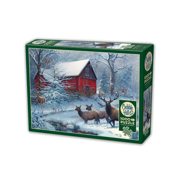 Winter Magic 1000 Piece Jigsaw Puzzle By Cobble Hill - Puzazzled