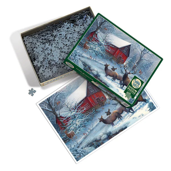 Winter Magic 1000 Piece Jigsaw Puzzle By Cobble Hill - Puzazzled