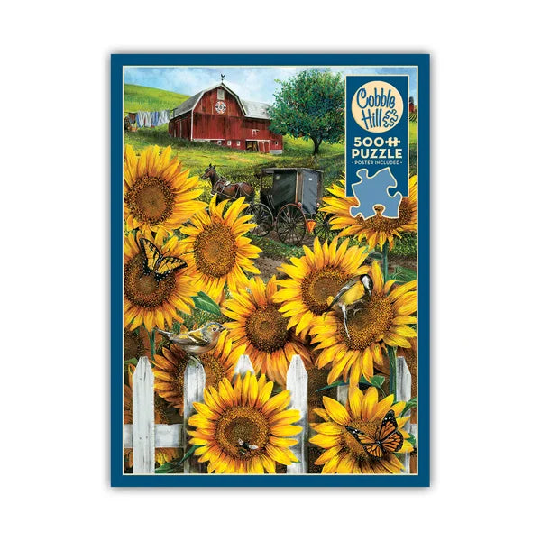 Country Paradise 500 Piece Jigsaw Puzzle By Cobble Hill - Puzazzled