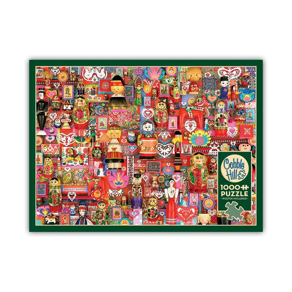 Dollies 1000 Piece Jigsaw Puzzle By Cobble Hill - Puzazzled