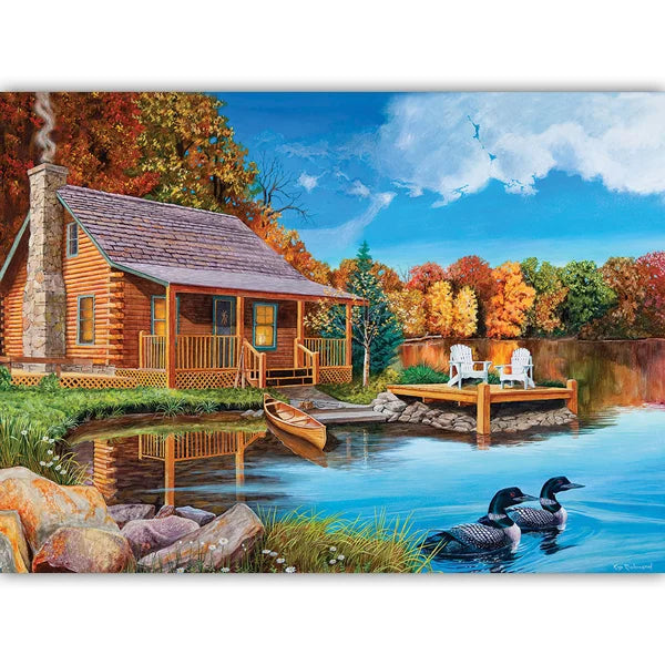 Loon Lake 500 Piece Jigsaw Puzzle By Cobble Hill - Puzazzled