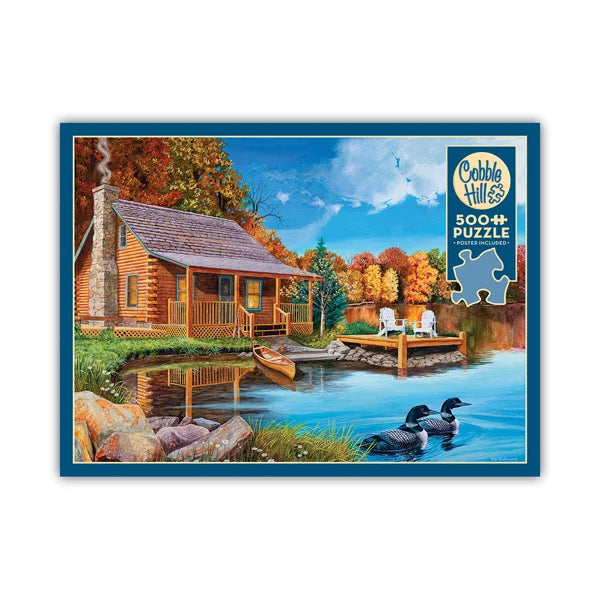 Loon Lake 500 Piece Jigsaw Puzzle By Cobble Hill - Puzazzled