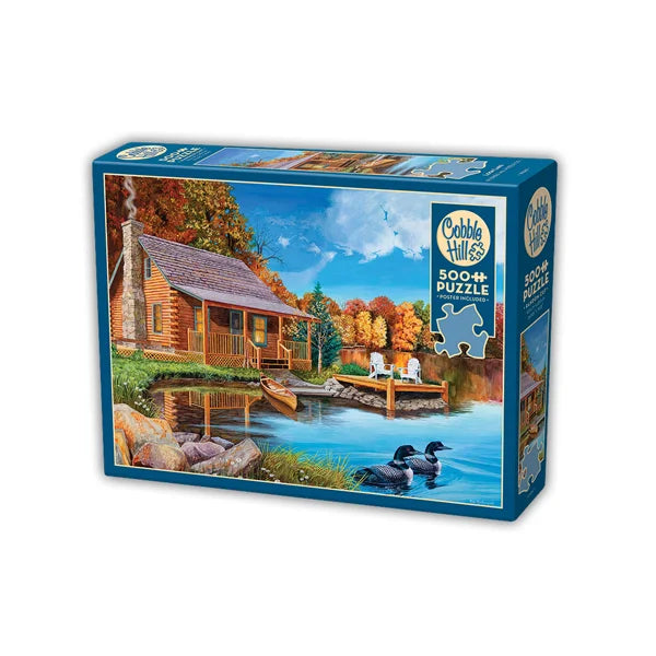 Loon Lake 500 Piece Jigsaw Puzzle By Cobble Hill - Puzazzled
