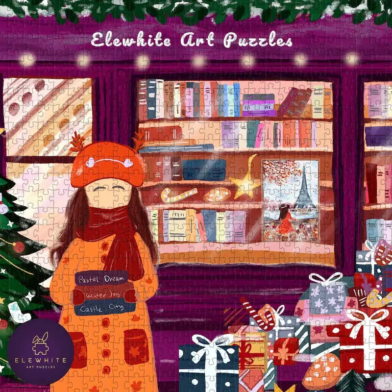 Elewhite Art Puzzles 1000 Piece Jigsaw Puzzle by Elewhite
