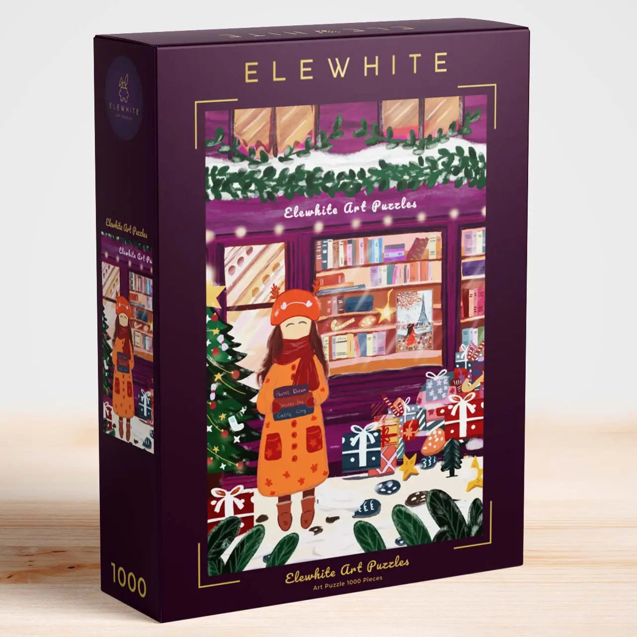Elewhite Art Puzzles 1000 Piece Jigsaw Puzzle by Elewhite