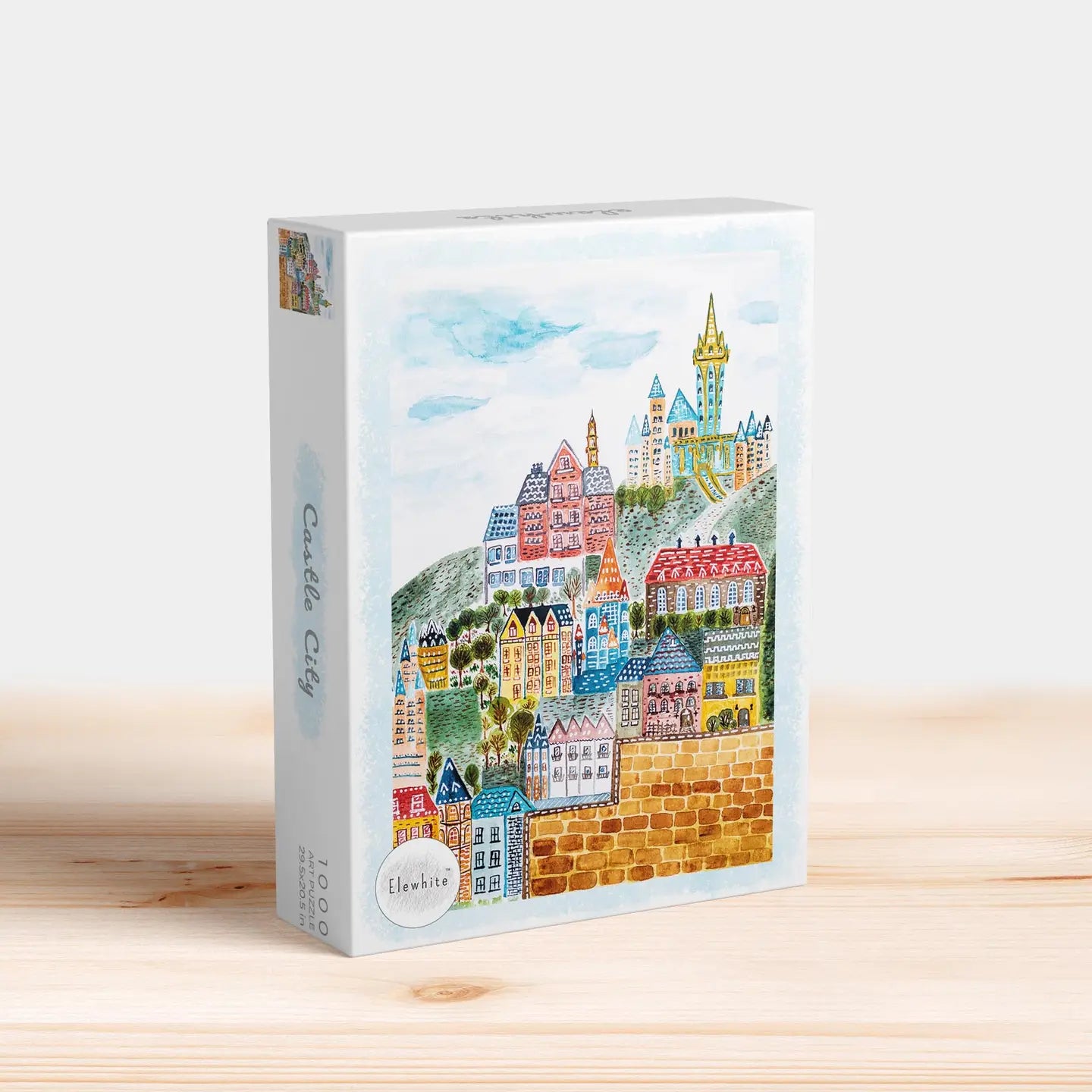 Castle City 1000 Piece Jigsaw Puzzle by Elewhite