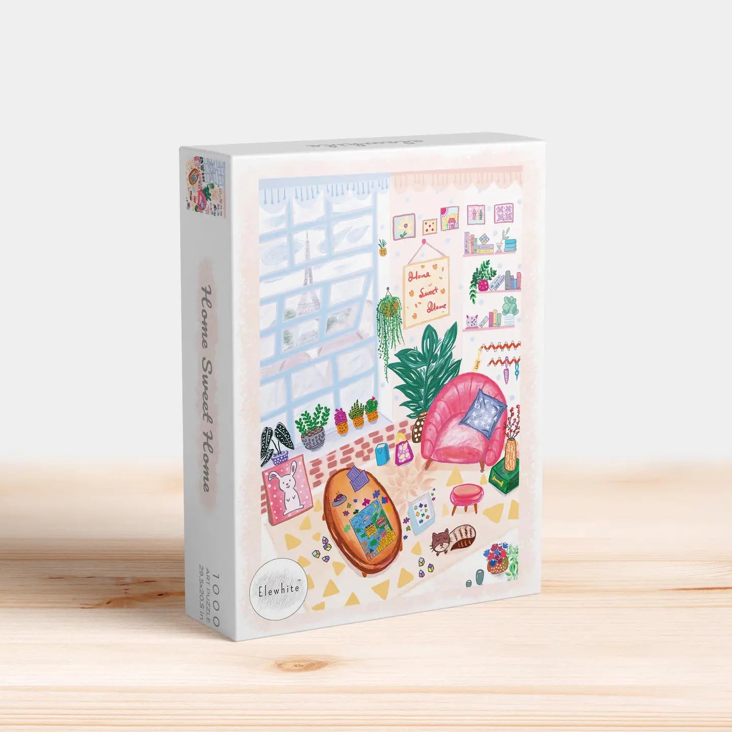 Home Sweet Home 1000 Piece Jigsaw Puzzle by Elewhite