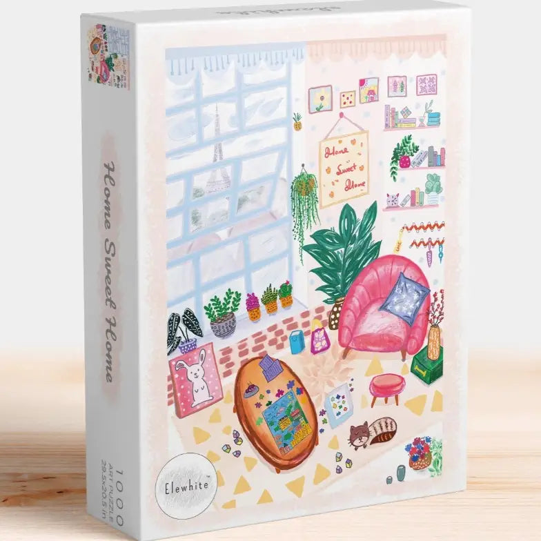 Home Sweet Home 1000 Piece Jigsaw Puzzle by Elewhite