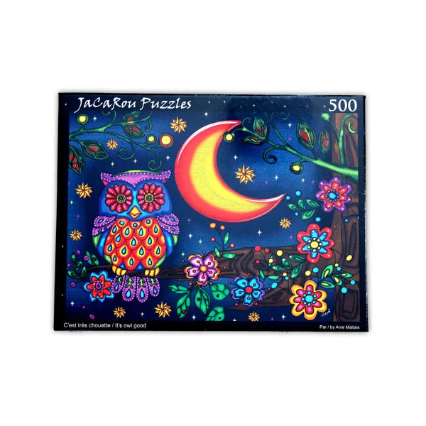 It's Owl Good - 500 Piece Jigsaw Puzzle by JaCaRou Puzzles - Puzazzled