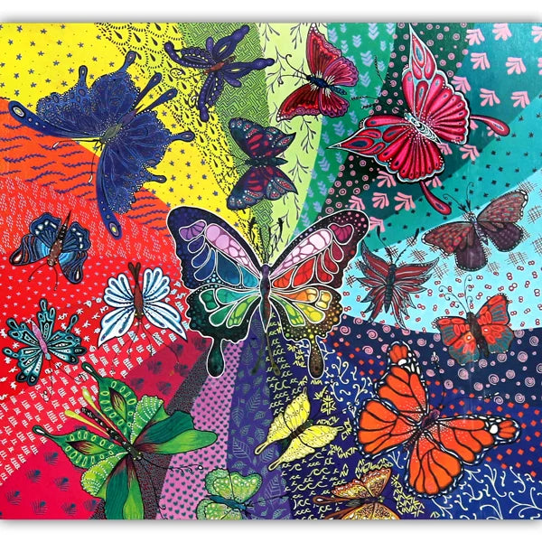 The Butterfly Effect - 1000 Piece Jigsaw Puzzle by JaCaRou Puzzles - Puzazzled