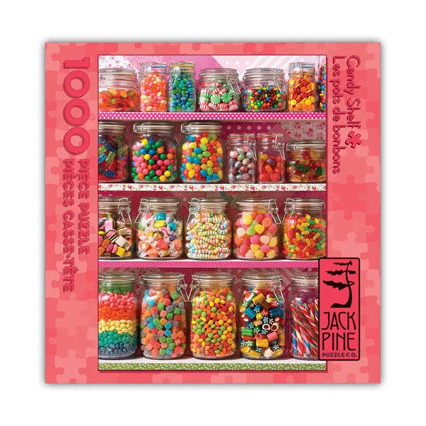 Candy Shelf - 1000 Piece Jigsaw Puzzle by Jack Pine - Puzazzled