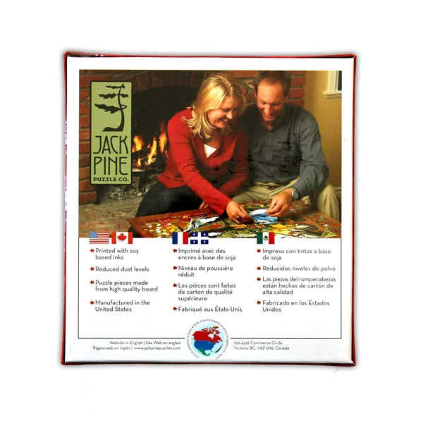 Fishy Story - 1000 Piece Jigsaw Puzzle by Jack Pine - Puzazzled