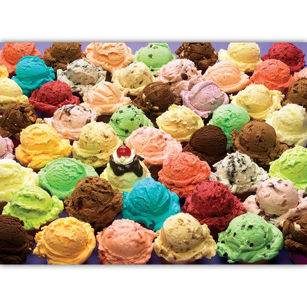 Ice Cream - 1000 Piece Jigsaw Puzzle by Jack Pine - Puzazzled
