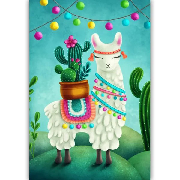 Llama Bama Ding Dong - 150 Piece Mini Jigsaw Puzzle by Micro Puzzles - Puzazzled