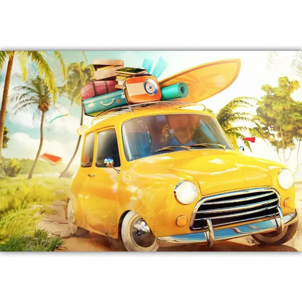 Surfin Safari - 150 Piece Mini Jigsaw Puzzle by Micro Puzzles - Puzazzled