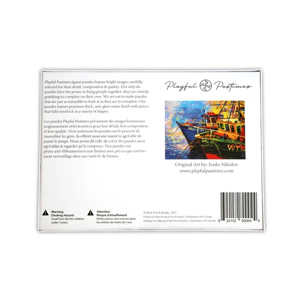 Nautical Night - 1000 Piece Jigsaw Puzzle by Playful Pastimes - Puzazzled