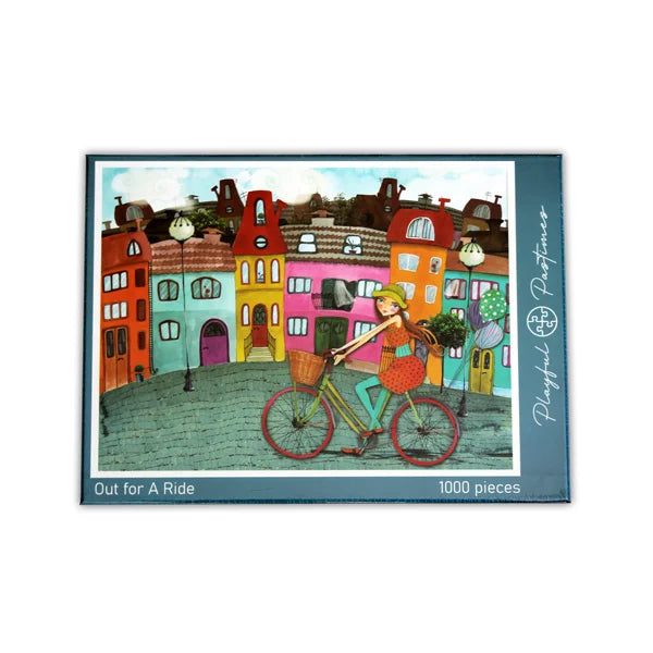 Out For A Ride - 1000 Piece Jigsaw Puzzle by Playful Pastimes - Puzazzled