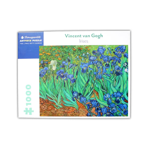 Irises - 1000 Piece Jigsaw Puzzle by Pomegranate - Puzazzled