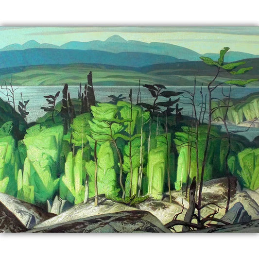 Jack Pine and Poplar - 1000 Piece Jigsaw Puzzle by Pomegranate - Puzazzled
