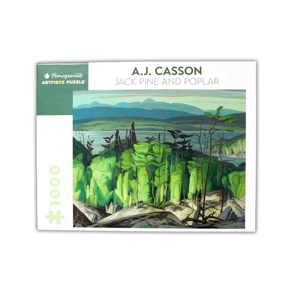 Jack Pine and Poplar - 1000 Piece Jigsaw Puzzle by Pomegranate - Puzazzled