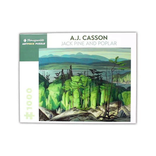 Jack Pine and Poplar - 1000 Piece Jigsaw Puzzle by Pomegranate - Puzazzled