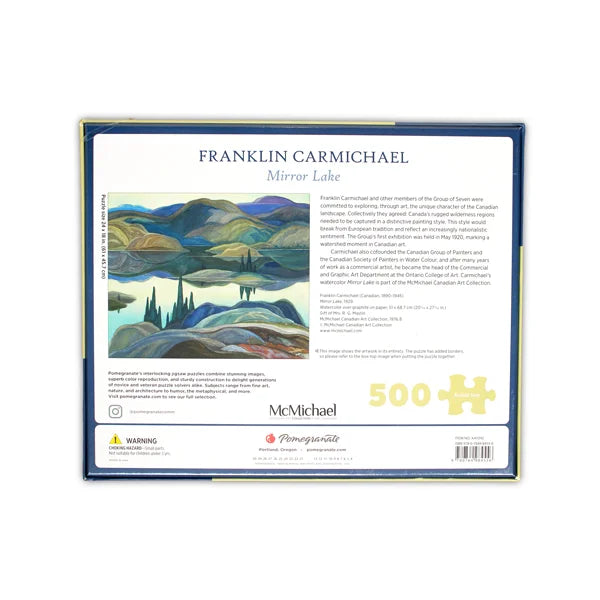 Mirror Lake - 500 Piece Jigsaw Puzzle by Pomegranate - Puzazzled