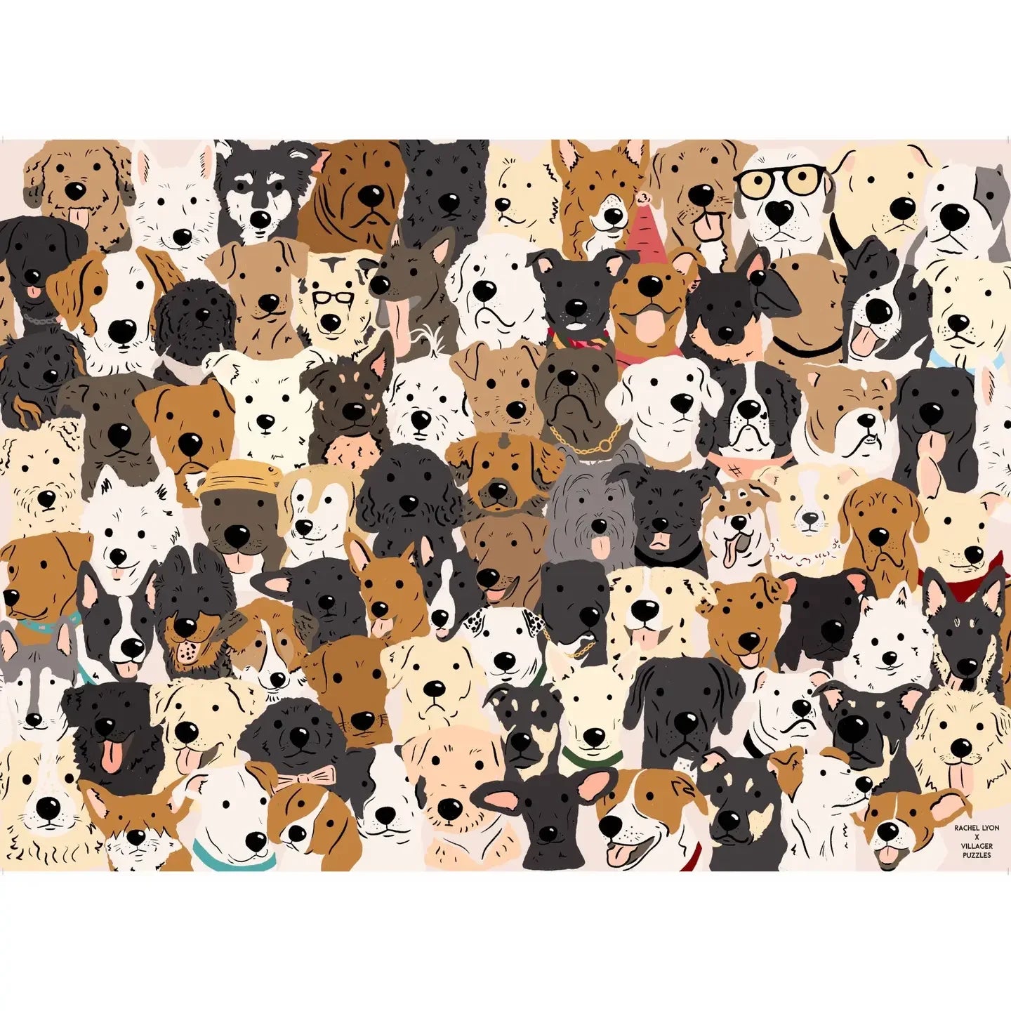 Rescue Dogs 1000 Piece Puzzle by Villager Puzzles