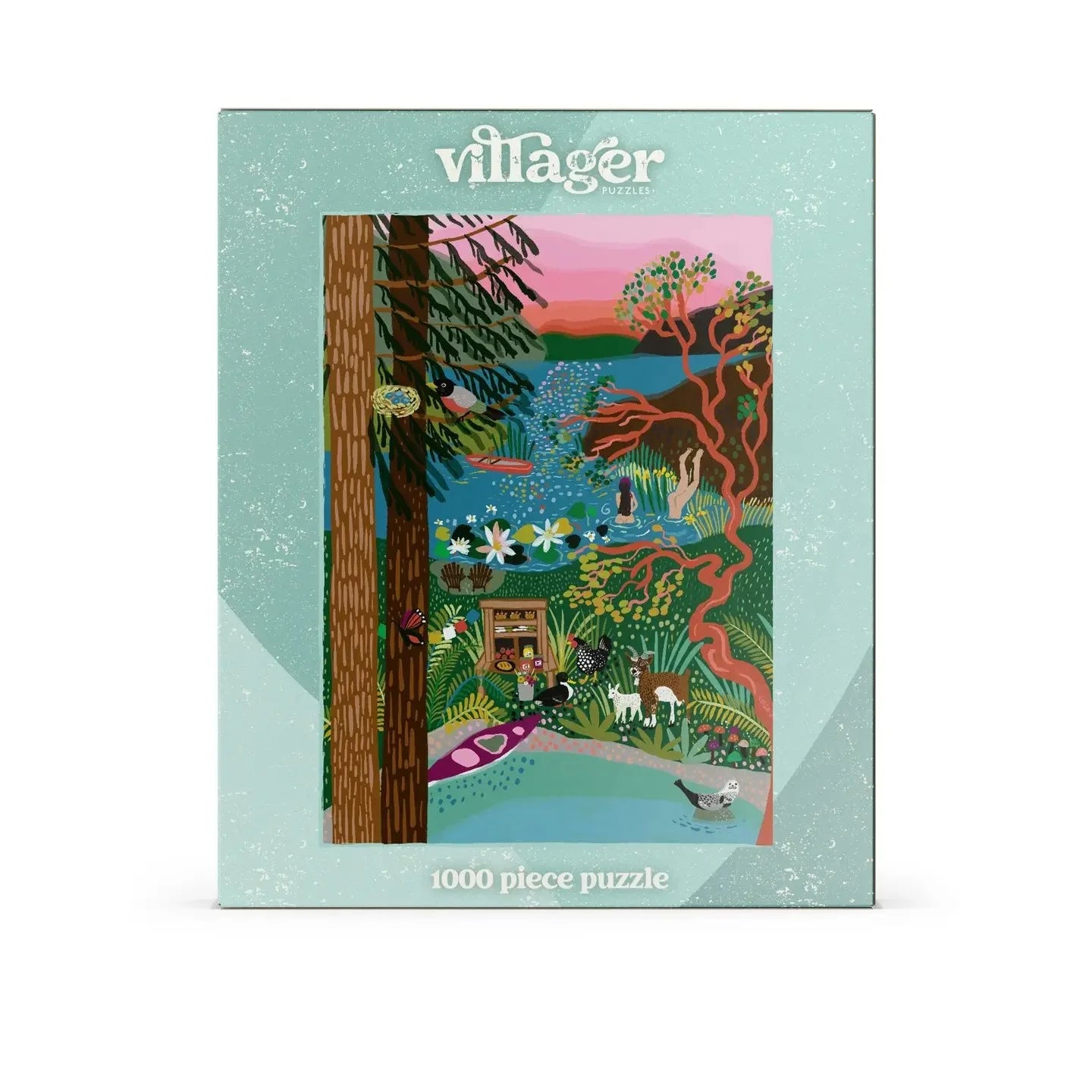 Salt Spring Island 1000 Piece Puzzle by Villager Puzzles