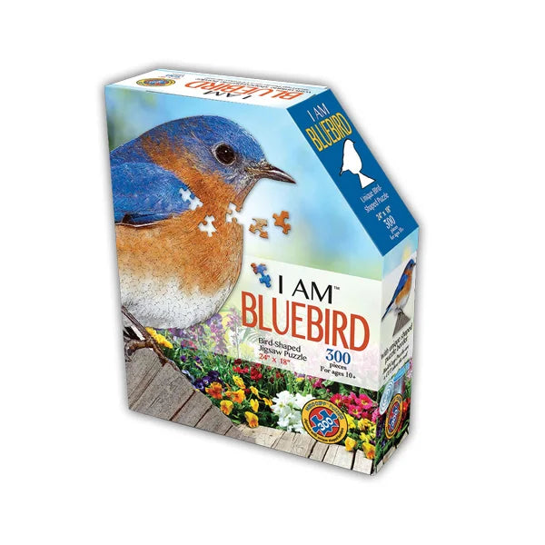 I AM Bluebird - 300 Piece Jigsaw Puzzle by Madd Capp Games - Puzazzled