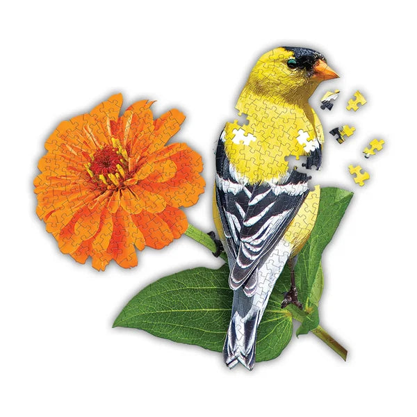 I AM Goldfinch - 300 Piece Jigsaw Puzzle by Madd Capp Games - Puzazzled