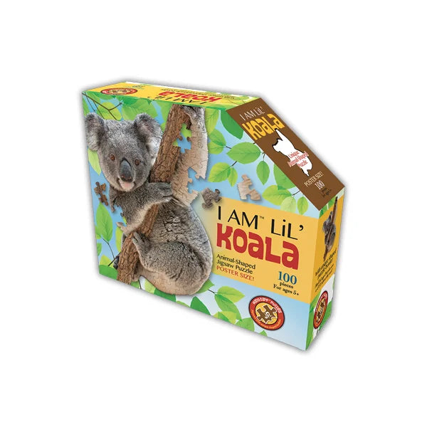 I AM Lil' Koala - 100 Piece Jigsaw Puzzle by Madd Capp Games - Puzazzled