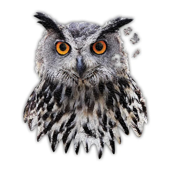 I AM Owl - 300 Piece Jigsaw Puzzle by Madd Capp Games - Puzazzled