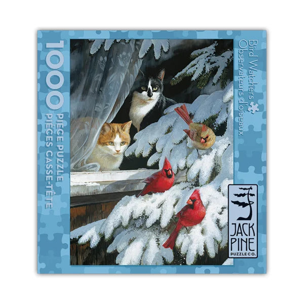 Bird Watchers - 1000 Piece Jigsaw Puzzle by Jack Pine - Puzazzled