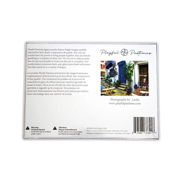 Greek Alley - 1000 Piece Jigsaw Puzzle by Playful Pastimes - Puzazzled