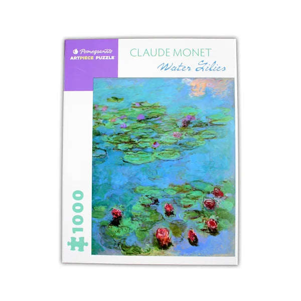 Water Lilies - 1000 Piece Jigsaw Puzzle by Pomegranate - Puzazzled