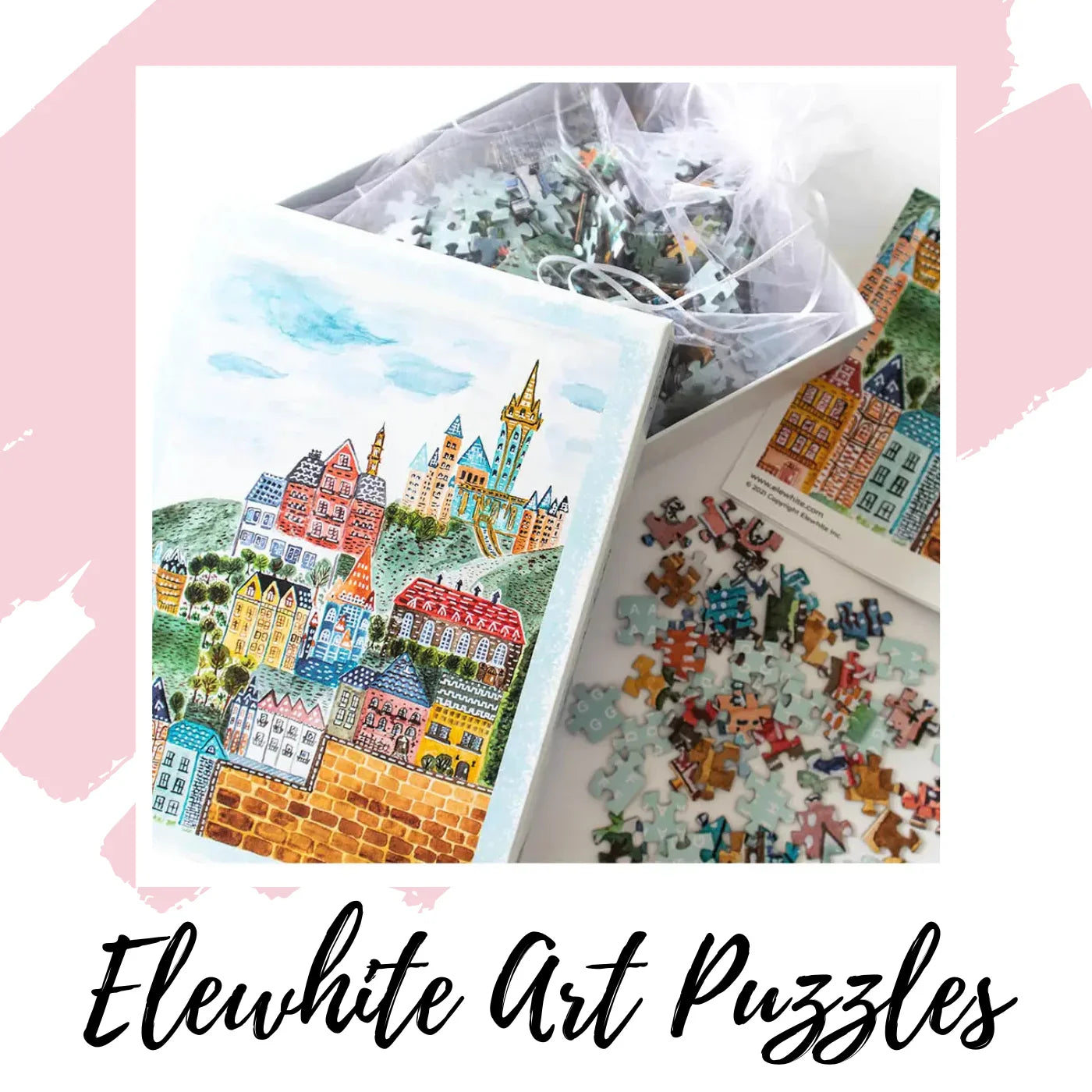 Elewhite Art Puzzles