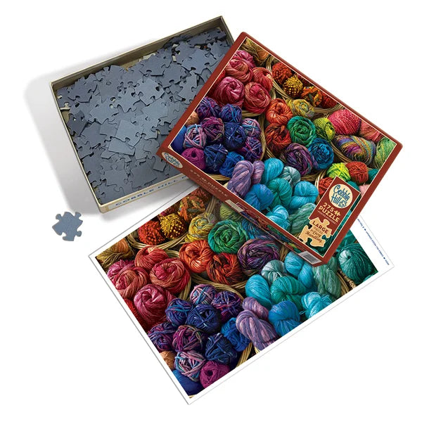 A Yen for Yarn 275 Piece Puzzle By Cobble Hill Puzzles