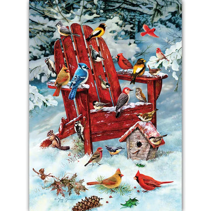 Adirondack Birds 1000 Piece Jigsaw Puzzle By Cobble Hill - Puzazzled