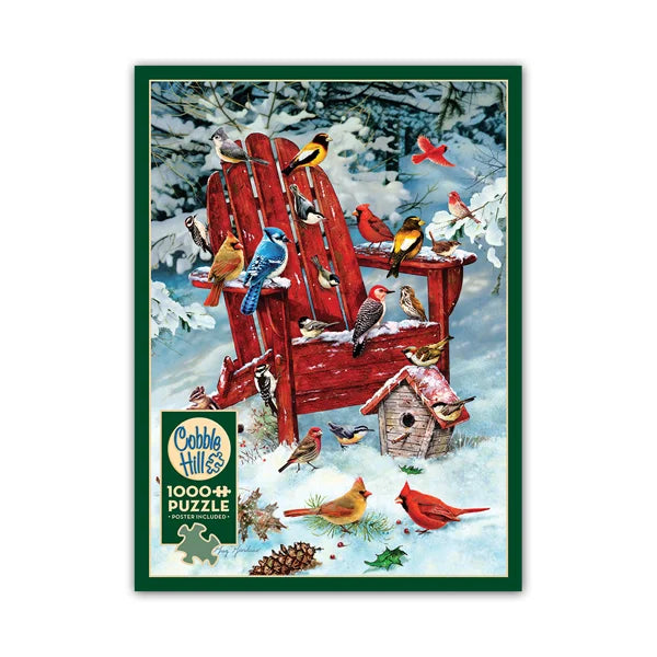 Adirondack Birds 1000 Piece Jigsaw Puzzle By Cobble Hill - Puzazzled