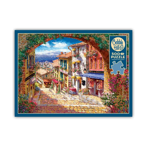 Archway to Cagne 500 Piece Jigsaw Puzzle By Cobble Hill - Puzazzled