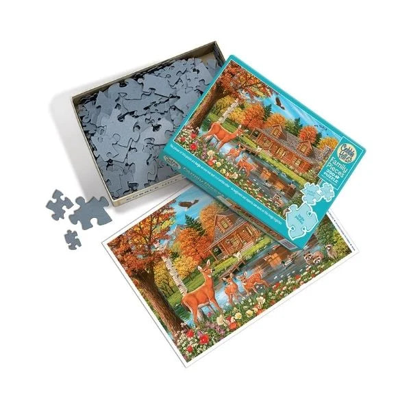 Cottage Pond 350 Piece Puzzle By Cobble Hill Puzzles