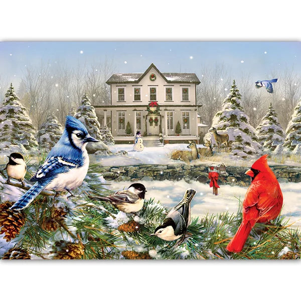 Country House Birds 1000 Piece Jigsaw Puzzle By Cobble Hill - Puzazzled