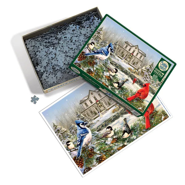 Country House Birds 1000 Piece Jigsaw Puzzle By Cobble Hill - Puzazzled