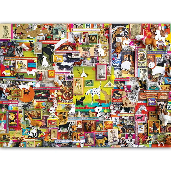 Dogtown 1000 Piece Jigsaw Puzzle By Cobble Hill - Puzazzled